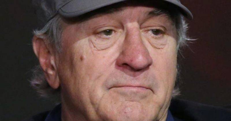 Well, whowouldathunkit. Robert De Niro, a Hollywood hypocrite, sprung