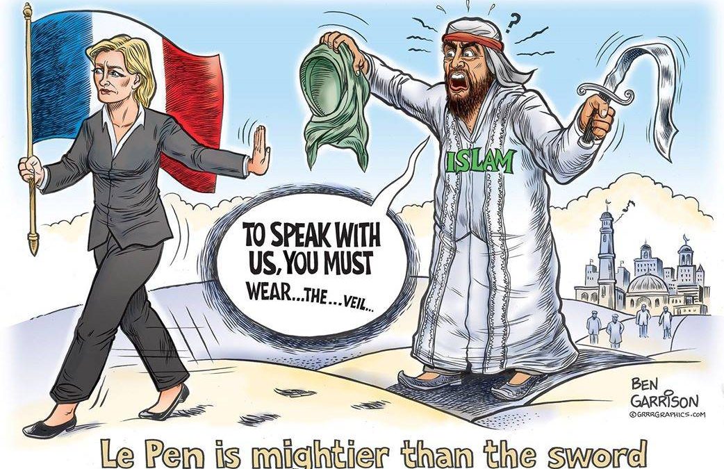 Le Pen is Mightier Than The Sword –Ben Garrison