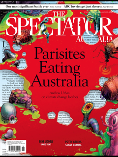 The Parisites — Whole new breeds of parasitical creatures are gorging themselves on climate change — The Spectator