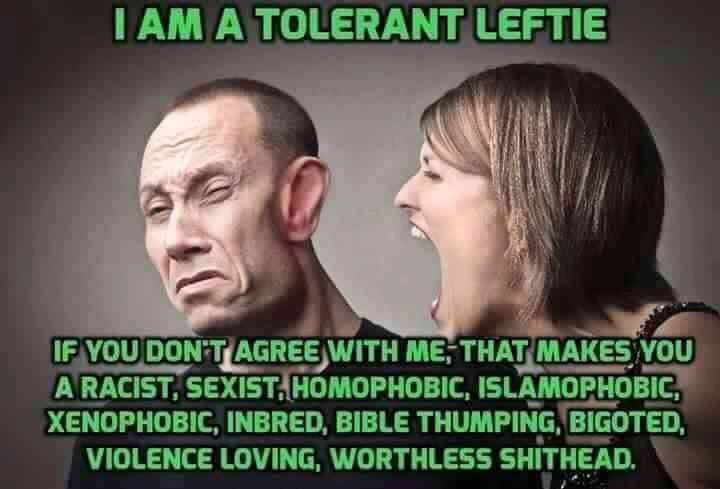 The Tolerant Leftie