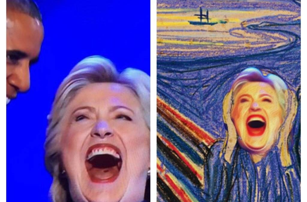 Edvard Munch’s take on the DNC